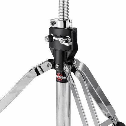 Gibraltar 9600 Series Double-Braced Drum Throne with Neoprene Saddle Seat, 20"-26" Adjustable Height, 16.5"x14.5" Top, 129 kg Capacity — view 5