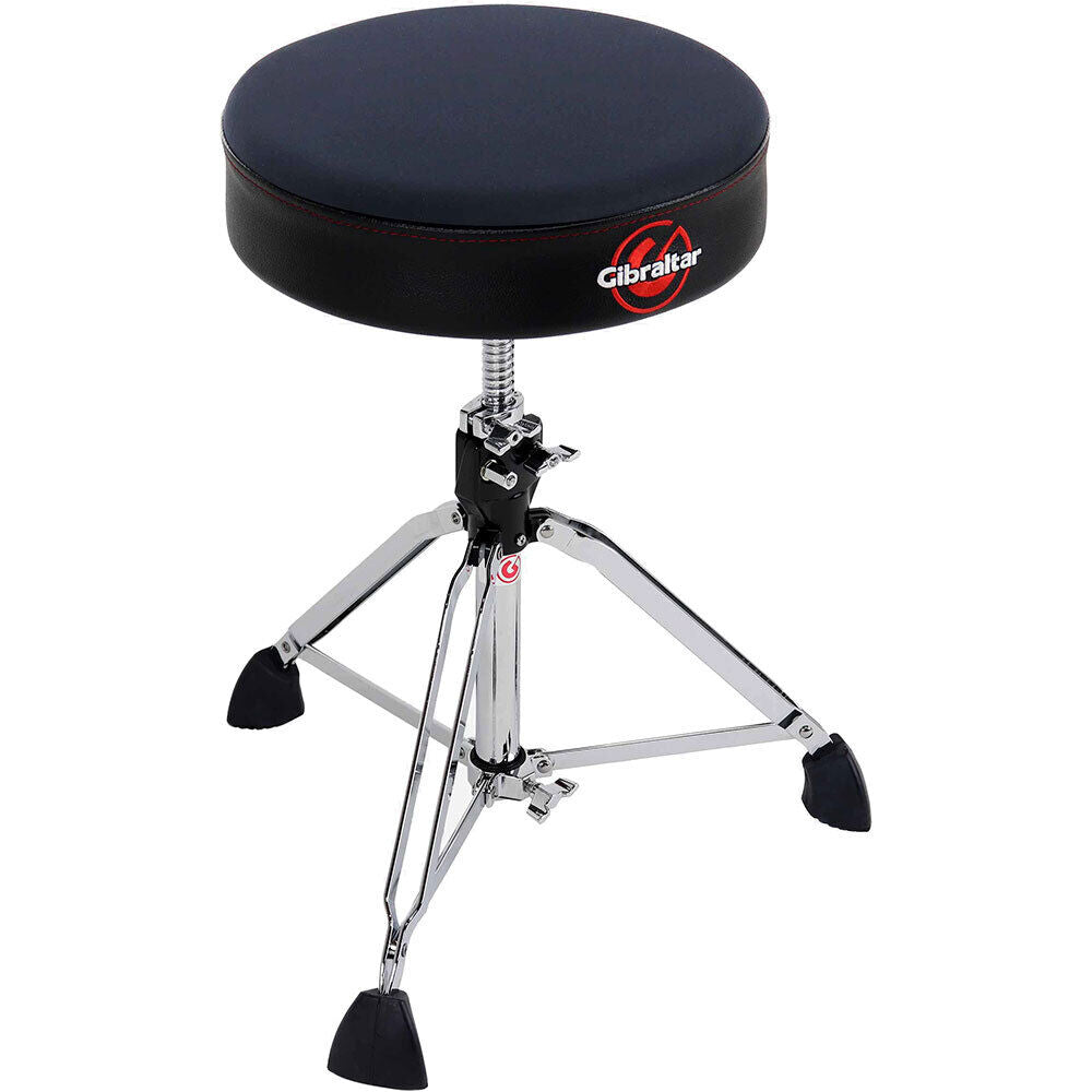 Gibraltar 9600 Series Double-Braced Drum Throne with Neoprene Seat, 13" Round, Height 20"-26", Memory Foam, Spin-Lock Adjustable — view 2