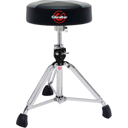 Gibraltar 9600 Series Double Braced Pro Round Drum Throne Black & Grey — view 2