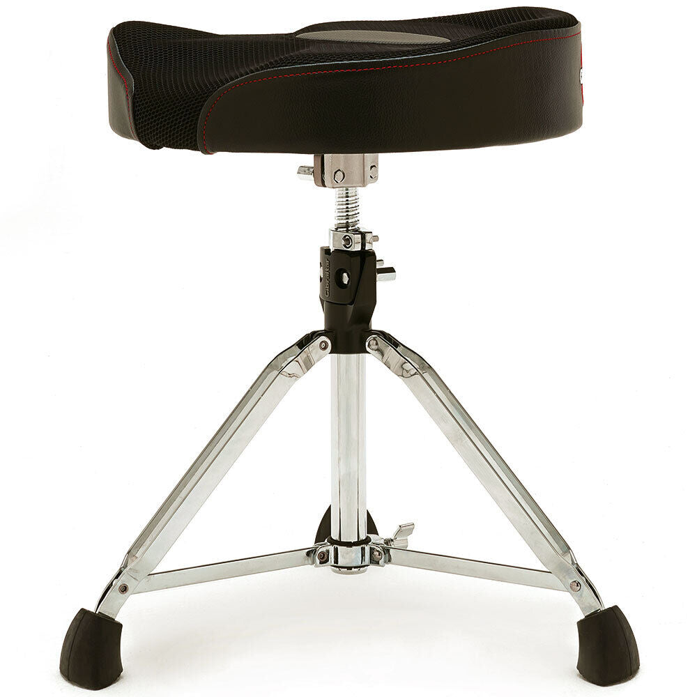 Gibraltar 9600 Series Drum Throne with Airtech Mesh Seat and Thigh Cutouts — view 3