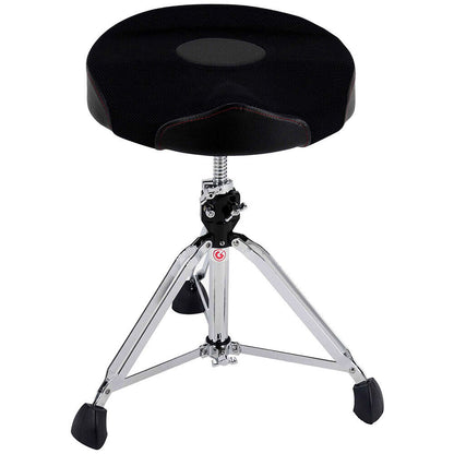 Gibraltar 9600 Series Drum Throne with Airtech Mesh Seat and Thigh Cutouts — view 4