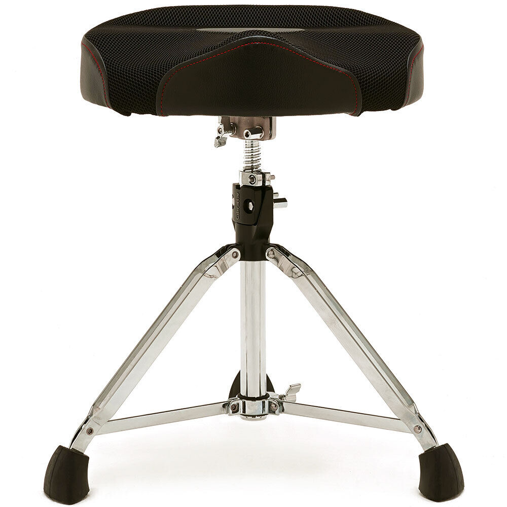 Gibraltar 9600 Series Drum Throne with Airtech Mesh Seat and Thigh Cutouts — view 2