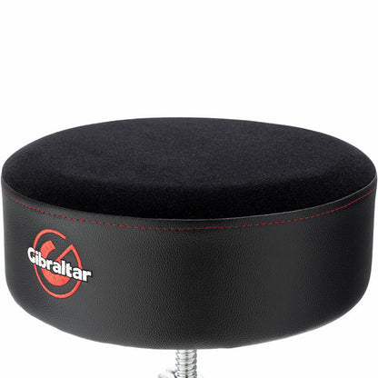 Gibraltar 9600 Series Drum Throne with 5" Super Soft Round Seat, Double Braced Base, Height Adjustable 21" to 29", Memory Foam Top — view 2
