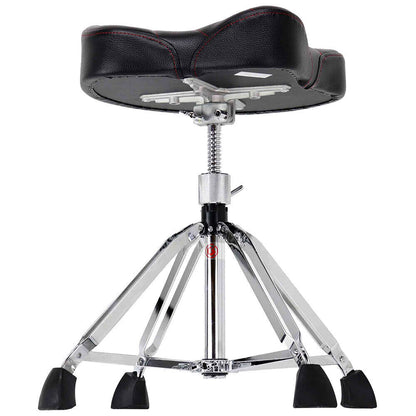 Gibraltar 9000 Series 4-Post Drum Throne with Oversized Saddle Seat and Lumbar Contour — view 3