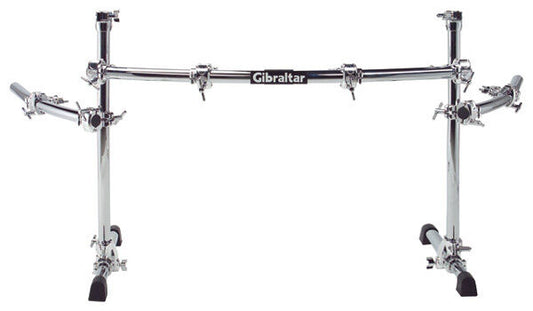 Gibraltar Road Series Chrome Curved Drum Rack System with Side Wings