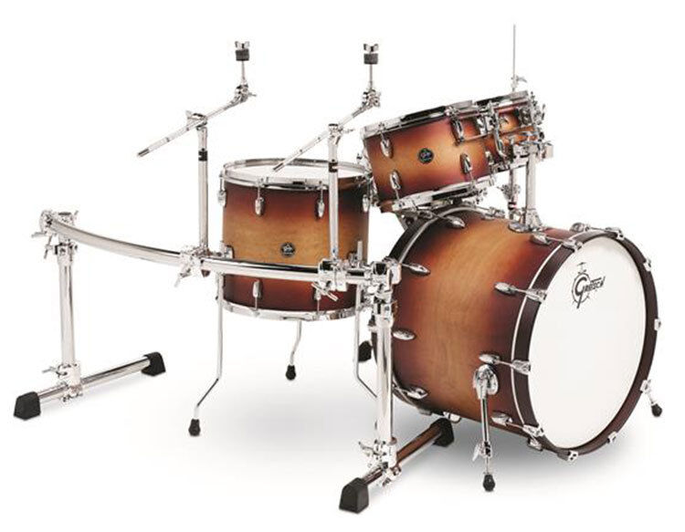 Gibraltar Chrome Series GCS500H Height Adjustable Curved Drum Rack with Cymbal Boom Arms — view 3