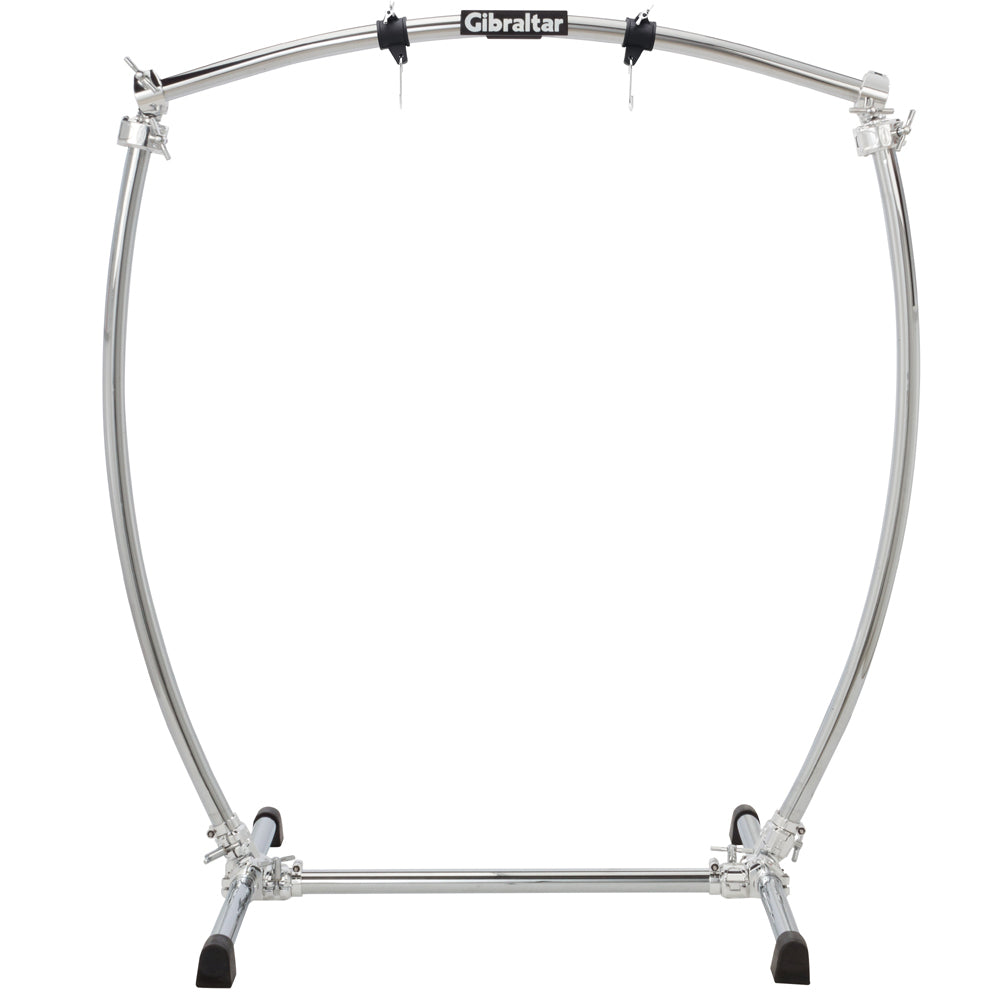 Gibraltar Large Curved Chrome Gong Stand for Gongs up to 40" with Memory Locks and Accessories
