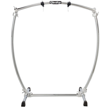 Gibraltar Large Curved Chrome Gong Stand for Gongs up to 40" with Memory Locks and Accessories