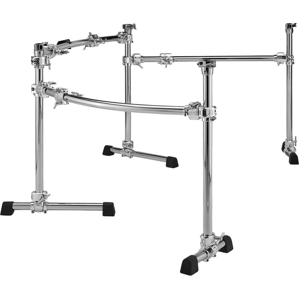 Gibraltar Chrome Series II 3-Sided Curved Drum Rack for 6+ Piece Kits — view 5