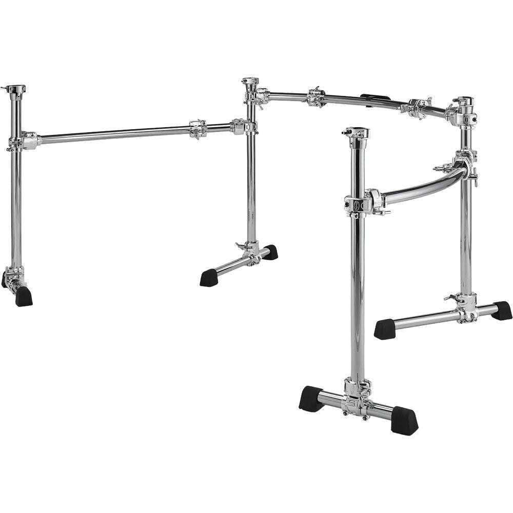 Gibraltar Chrome Series II 3-Sided Curved Drum Rack for 6+ Piece Kits — view 3