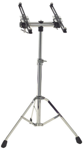 Gibraltar GEMS Adjustable Laptop and Mixer Stand with 18" Mounting Arms