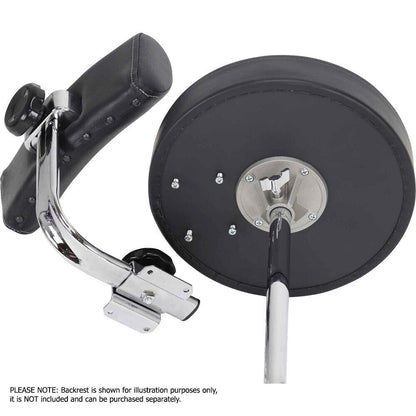 Gibraltar Tall Performance Round Drum Throne with Adjustable Footrest and Tripod Memory Lock — view 6