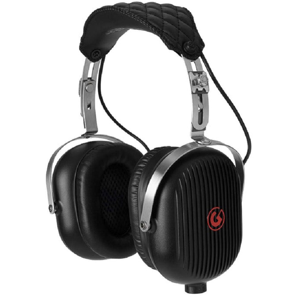 Gibraltar GHPM-R Vintage Style Monitor Headphones with Glass Diaphragm and Noise Isolation, 57mm Dynamic Speaker, 30dB NRR