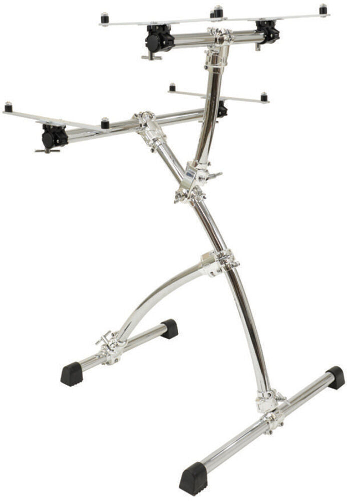 Gibraltar Key Tree Double Tier Keyboard Stand with Adjustable Height and Memory Locks