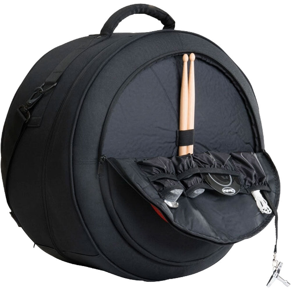 Gibraltar 14" Deluxe Snare Drum Bag with Plush Interior and Accessories — view 4
