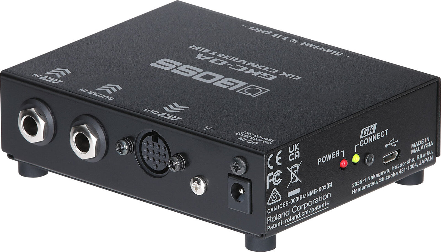 BOSS GKC-DA GK Converter - Digital to Analog Interface for Synthesizers and V-Guitar Products — view 3