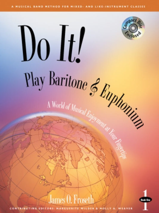 Do It! Play Baritone/Euphonium Tc Book 1 Softcover Book/CD