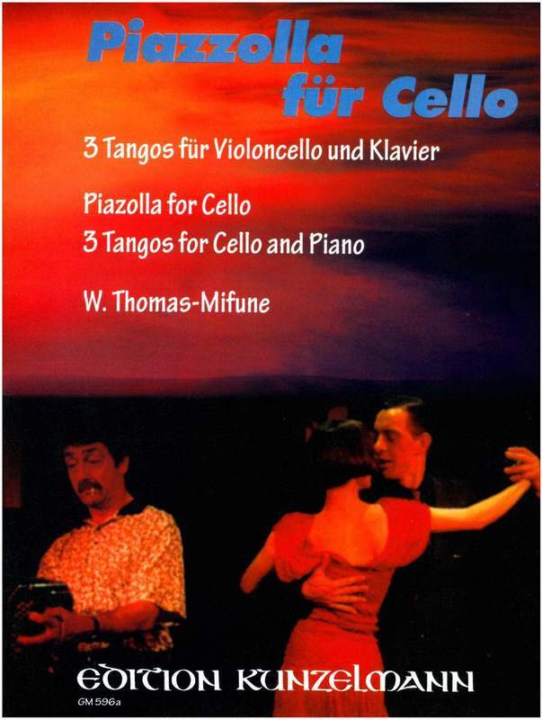 Piazzolla For Cello (Softcover Book)