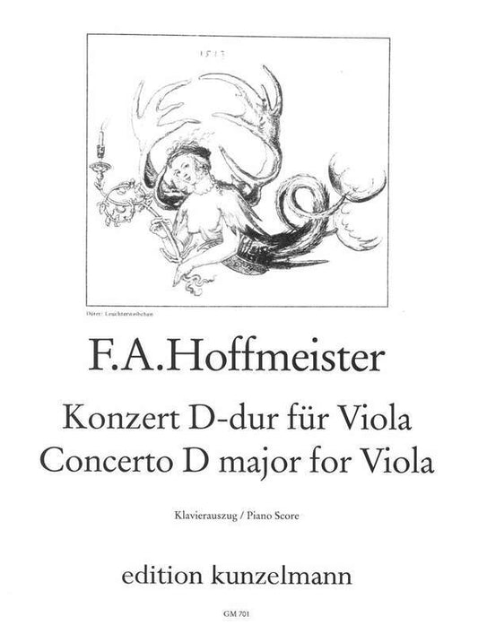 Concerto D Vla/Piano Book
