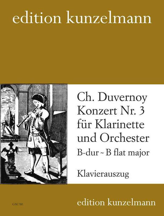 Concerto No 3 B clarinet Piano Book