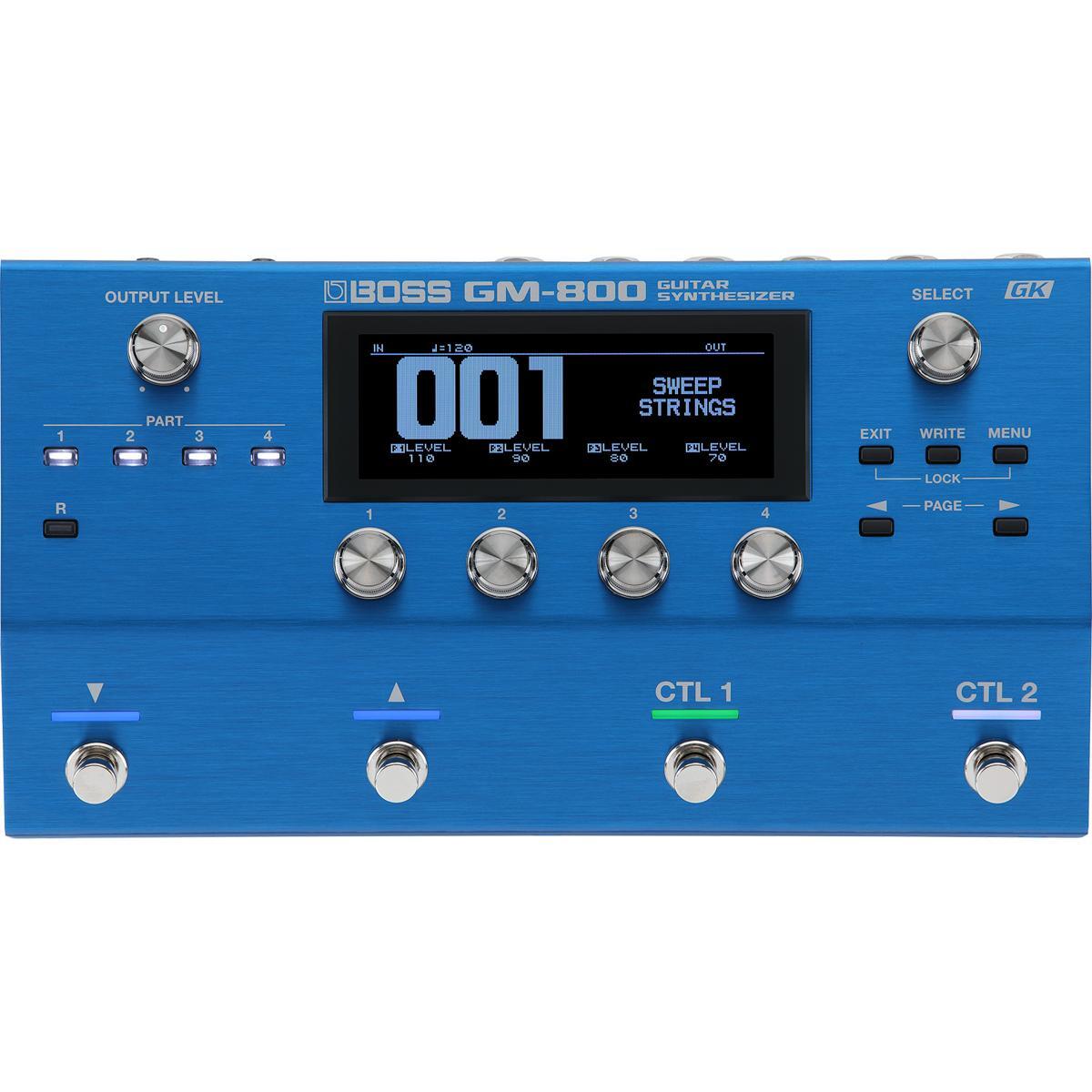 BOSS GM-800 Guitar Synthesizer with ZEN-Core Engine & Serial GK Interface - Ultimate Creative Sound Tool — view 7