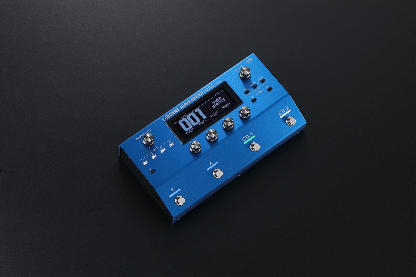BOSS GM-800 Guitar Synthesizer with ZEN-Core Engine & Serial GK Interface - Ultimate Creative Sound Tool — view 5