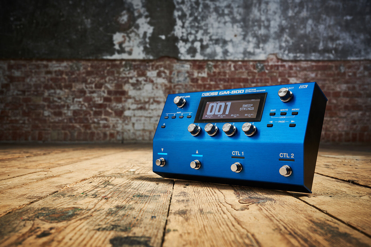 BOSS GM-800 Guitar Synthesizer with ZEN-Core Engine & Serial GK Interface - Ultimate Creative Sound Tool — view 6