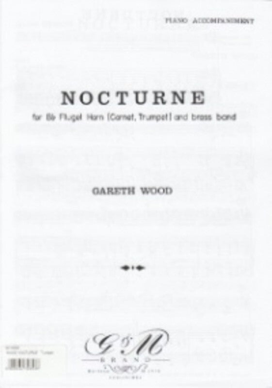 Nocturne Flugel Horn Or Trumpet/Piano Book