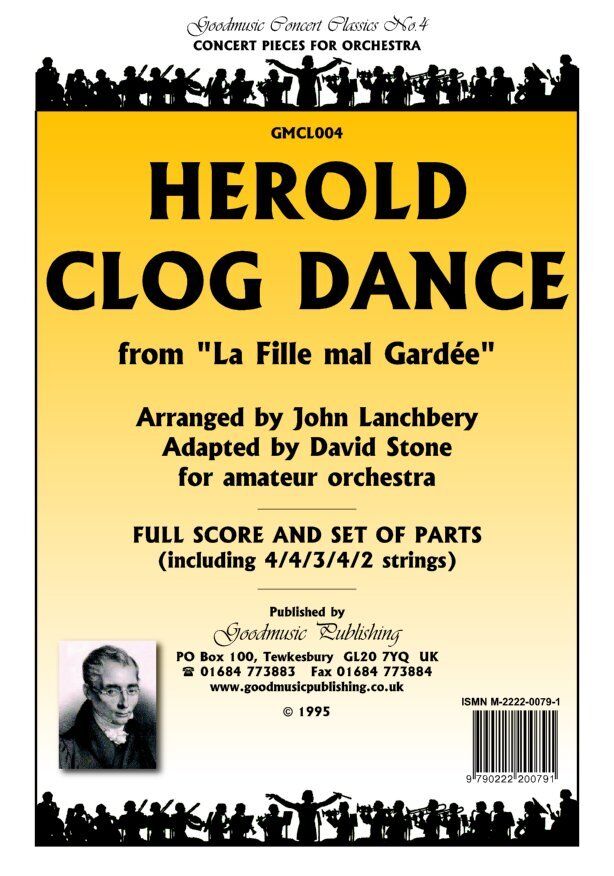 Clog Dance for Orchestra SC/PTS by Ferdinand Herold, Arranged by John Lanchbery