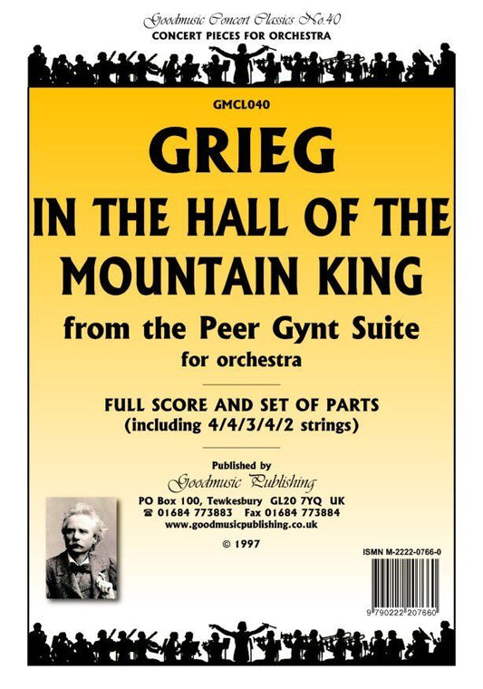 In the Hall of the Mountain King for Orchestra SC/PTS by Edvard Grieg