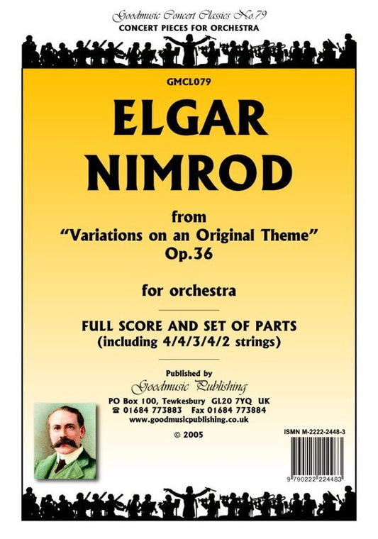 Nimrod From Enigma Variations Op 36 Orchestra Score/Parts