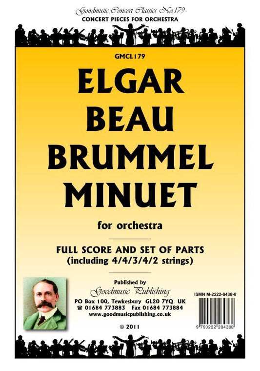 Beau Brummel Minuet for Orchestra SC/Pts by Edward Elgar