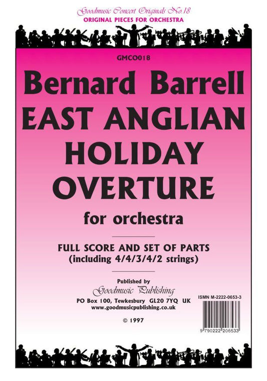 East Anglian Holiday Overture for Orchestra - Bernard Barrell - Goodmusic - 1 Page