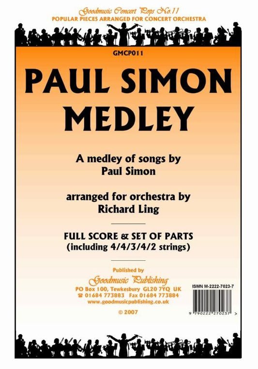 Paul Simon Medley for Orchestra - Score and Parts