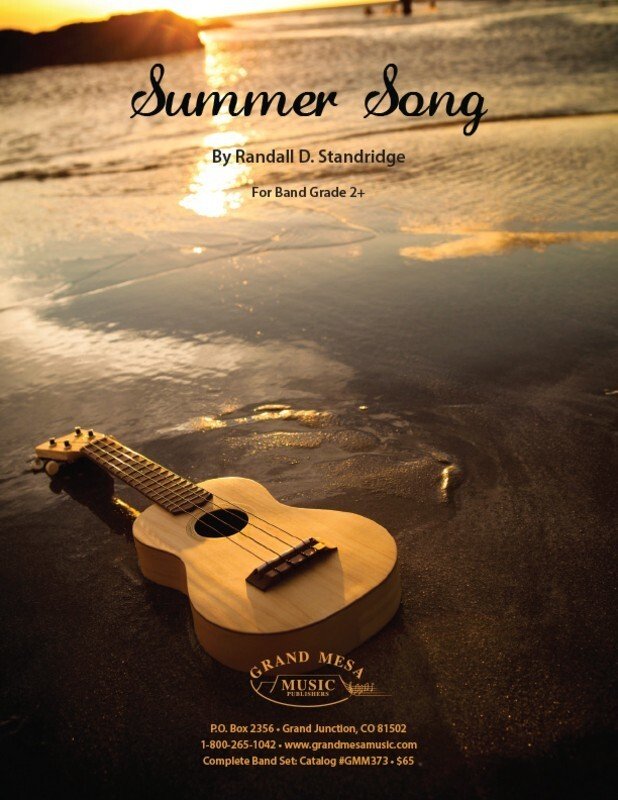 Summer Song — Concert Band Grade 2.5, Score & Parts (Grand Mesa Music)
