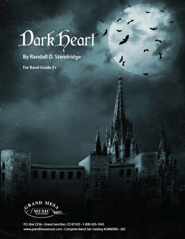 Darkheart — Concert Band Grade 2.5, Score & Parts (Grand Mesa Music)