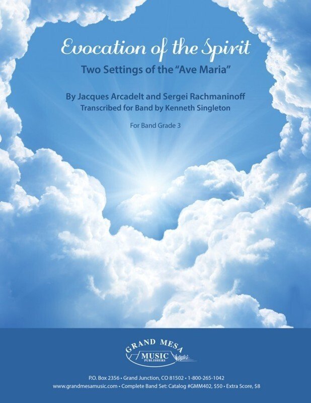 Evocation of the Spirit — Concert Band Grade 3, Score & Parts, arr. Singleton (Grand Mesa Music)