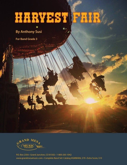 Anthony Susi: Harvest Fair — Concert Band Grade 3, Score & Parts (Grand Mesa Music)
