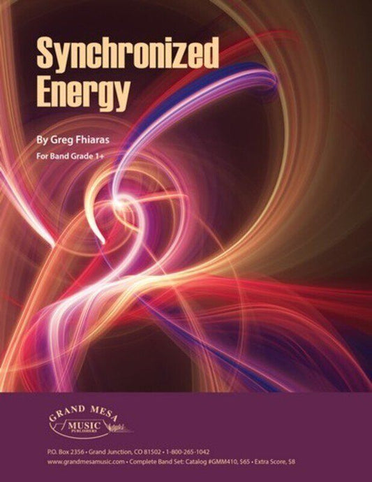 Synchronized Energy by Greg Fhiaras - CB1.5 SC/PTS