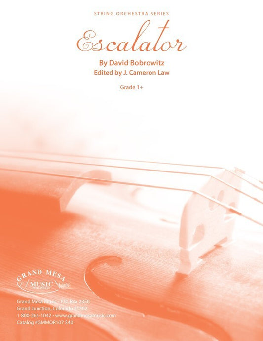 Escalator So1.5 Score/Parts Book