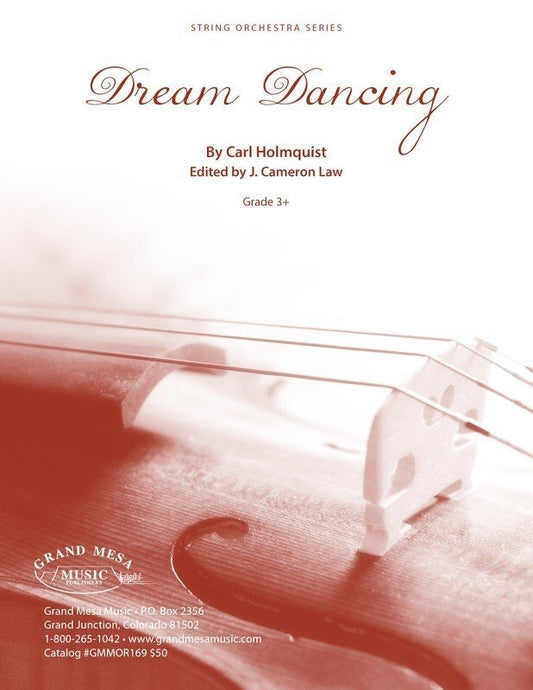 Dream Dancing for String Orchestra Grade 3.5 — Score & Parts (Grand Mesa Strings)