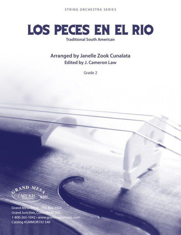 Los Peces en el Rio for String Orchestra SO2 — Score & Parts, arr. Cunalata (Grand Mesa Strings)