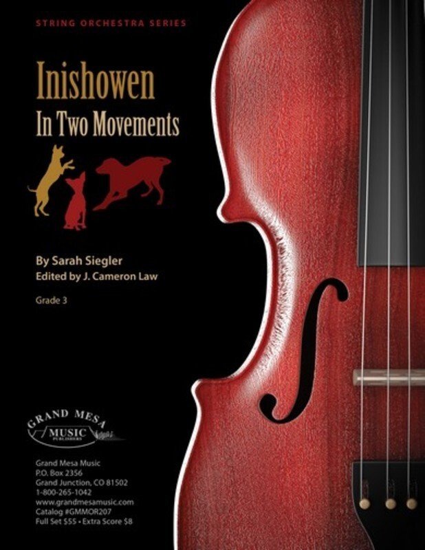 Sarah Siegler: Inishowen in Two Movements — String Orchestra SO3, Score & Parts (Grand Mesa Strings)