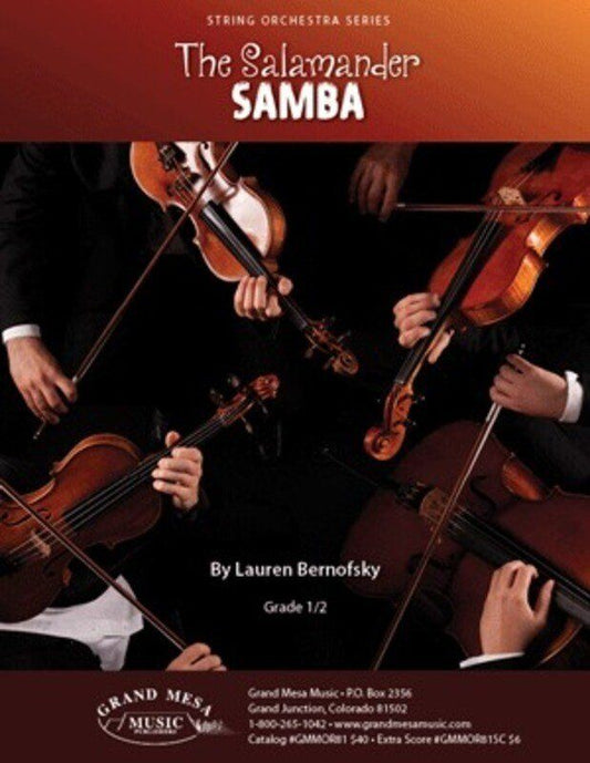 The Salamander Samba for String Orchestra SO0.5 SC/PTS by Lauren Bernofsky