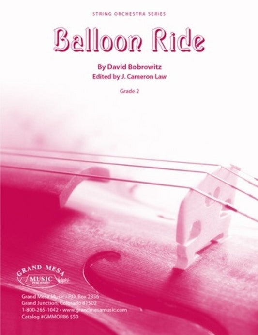 Balloon Ride So2 Score/Parts Book