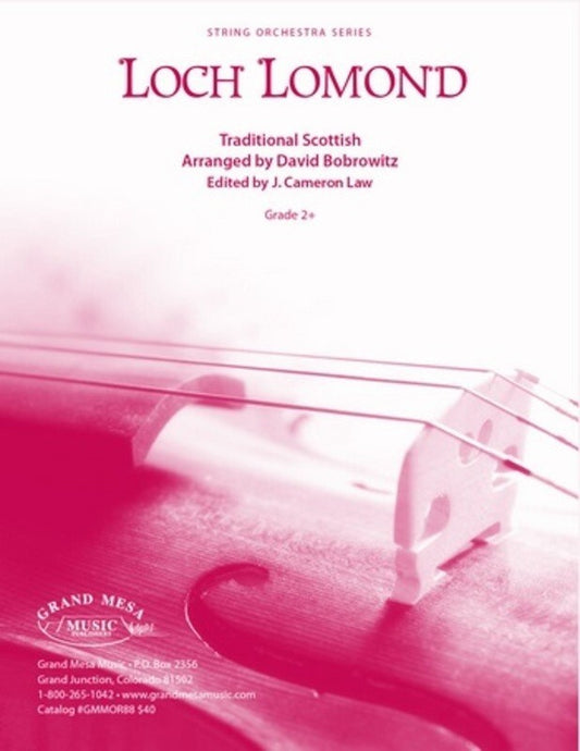 Loch Lomond So2 Score Book