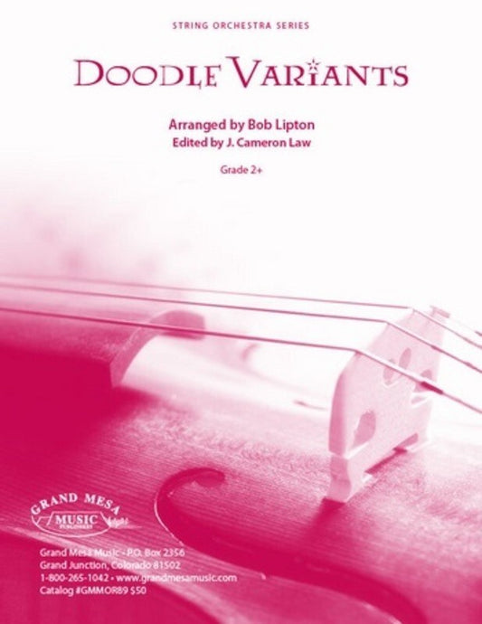 Doodle Variants So2 Score/Parts Book