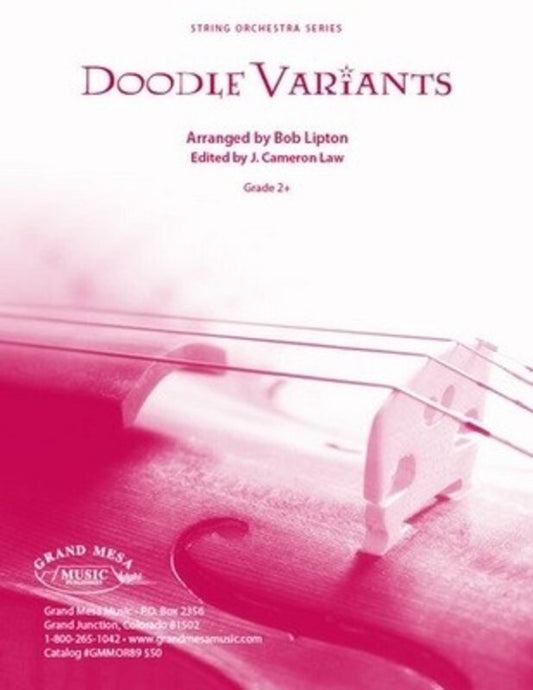Doodle Variants So2 Score Book