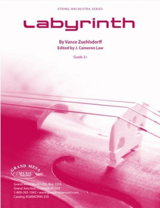 Labyrinth for String Orchestra SO2.5 SC/PTS by Vance Zuehlsdorff - Grand Mesa Strings