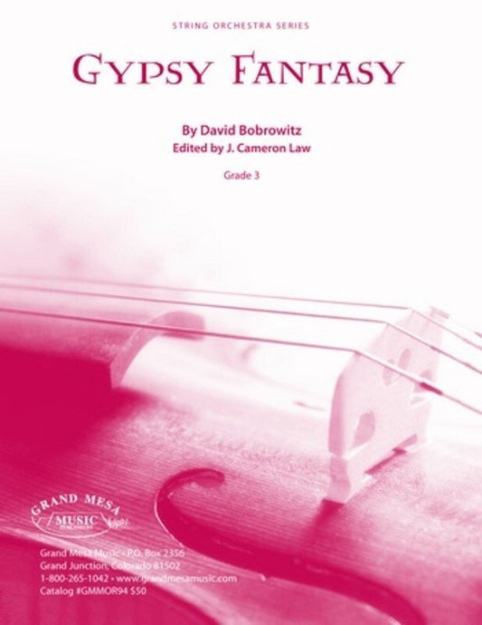 Gypsy Fantasy So3 Score/Parts Book